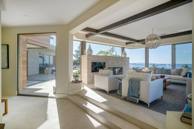 Modern Manhattan Beach modern-wohnbereich