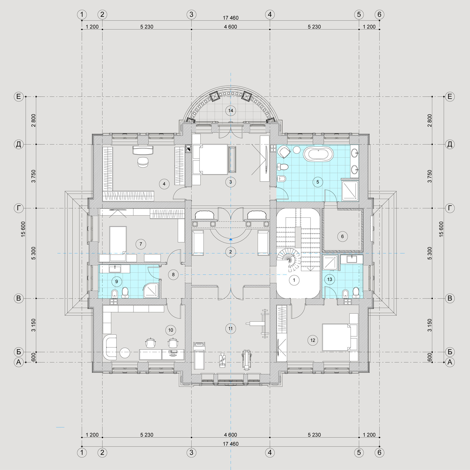 Классическая усадьба в Рожновке