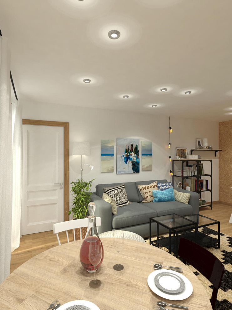 Квартира в скандинавском стиле