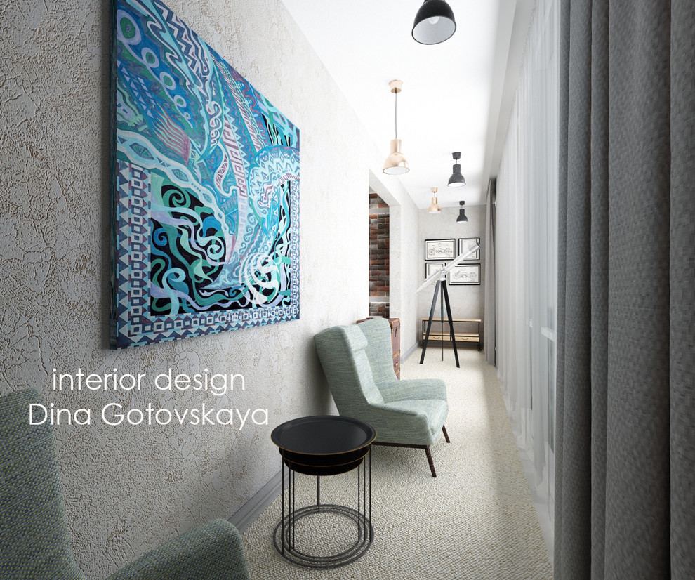 Квартира в современном стиле на 18 этаже