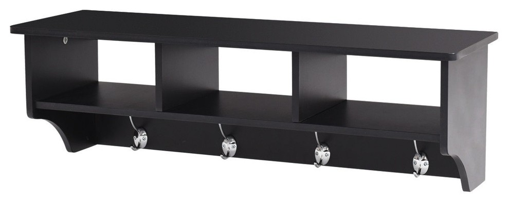Modern Wall Mount Hooks Shelf For Entryway Storage Transitional Display And Shelves By Imtinanz Llc - Entryway Wall Mounted Cabinet Modern Wall Mount Hooks Shelf For Entryway Storage Transitional Display And Shelves By Imtinanz Llc - Entryway Wall Mounted Cabinet