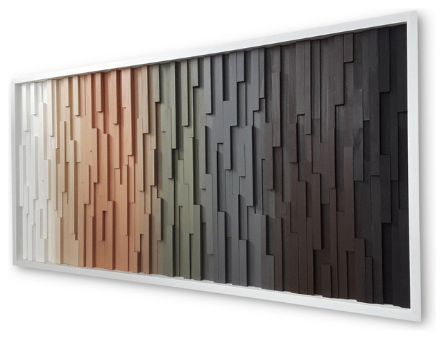Modern Wood Wall Art Home Decor - Contemporary - Wall Accents - by SHARI  BUTALLA | Houzz