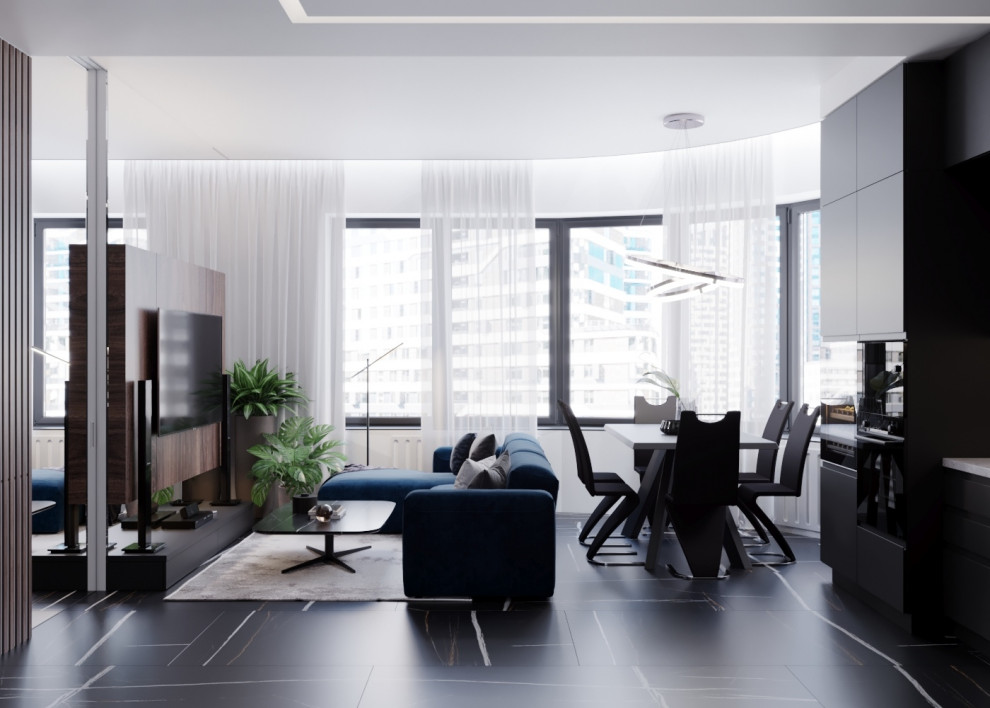 Кухня-гостиная. ЖК символ