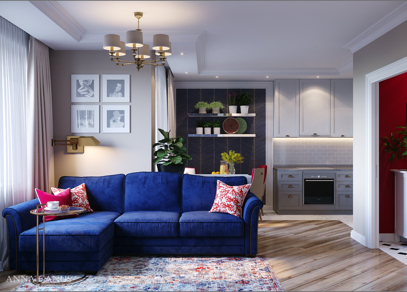 Проект квартиры в Академическом