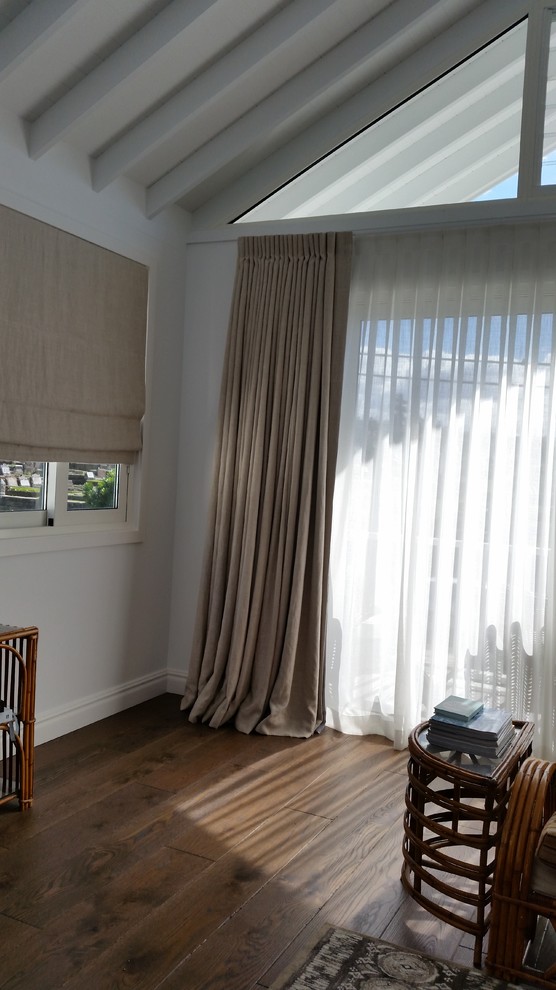 Curtains and Roman Blind