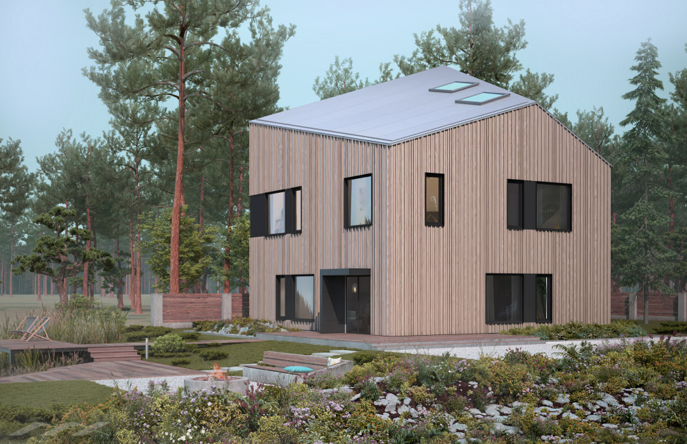 Типовой энергоэффективный дом Т1-3