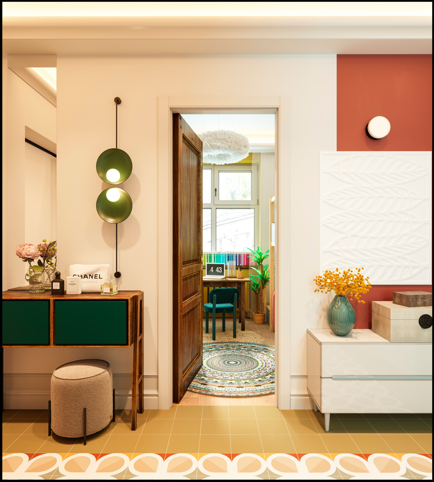 Дизайн прихожей в сталинке