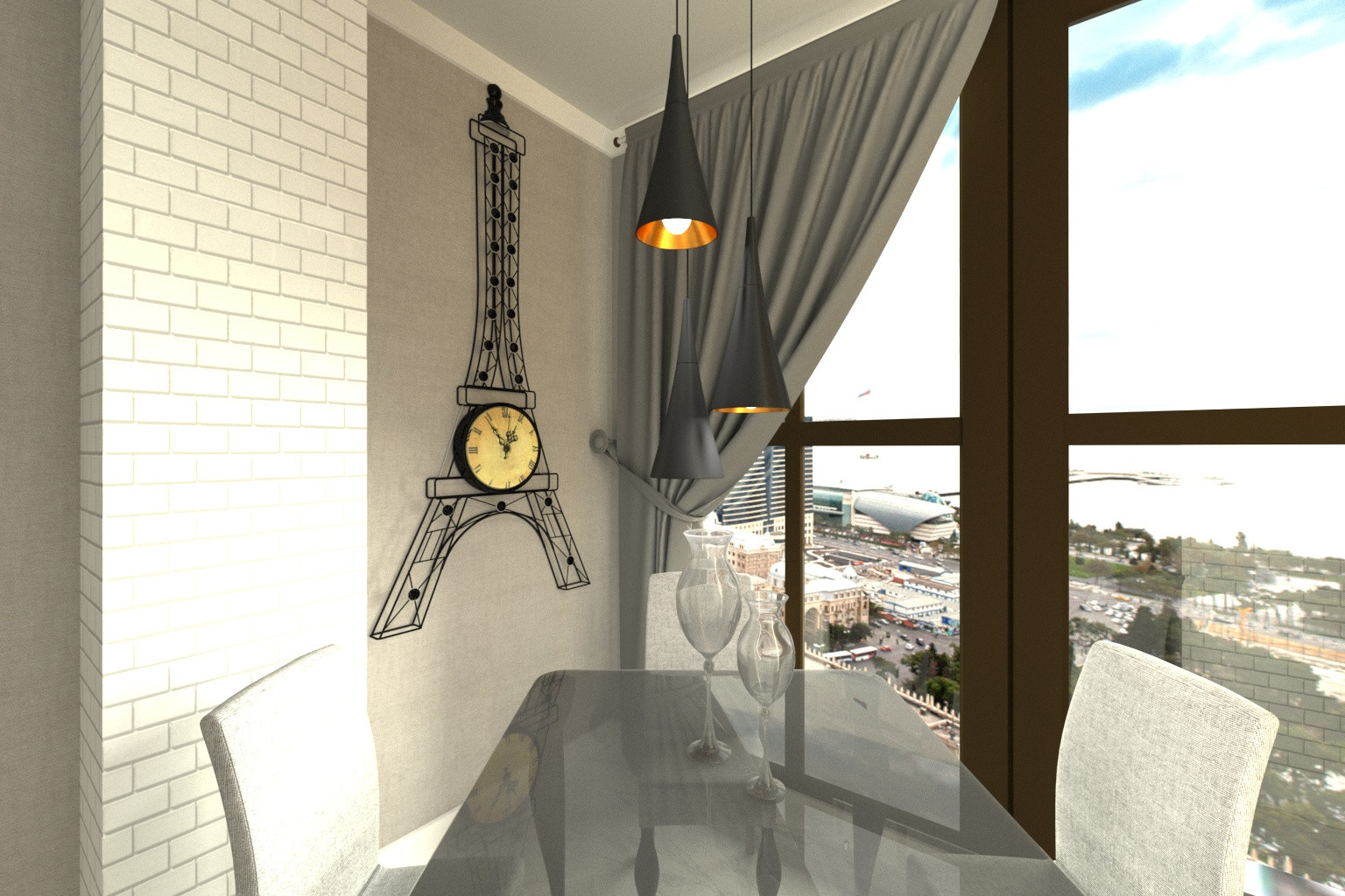 дизайн проект студии 40 квадратов