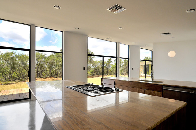 Trails End kitchen moderno-cucina