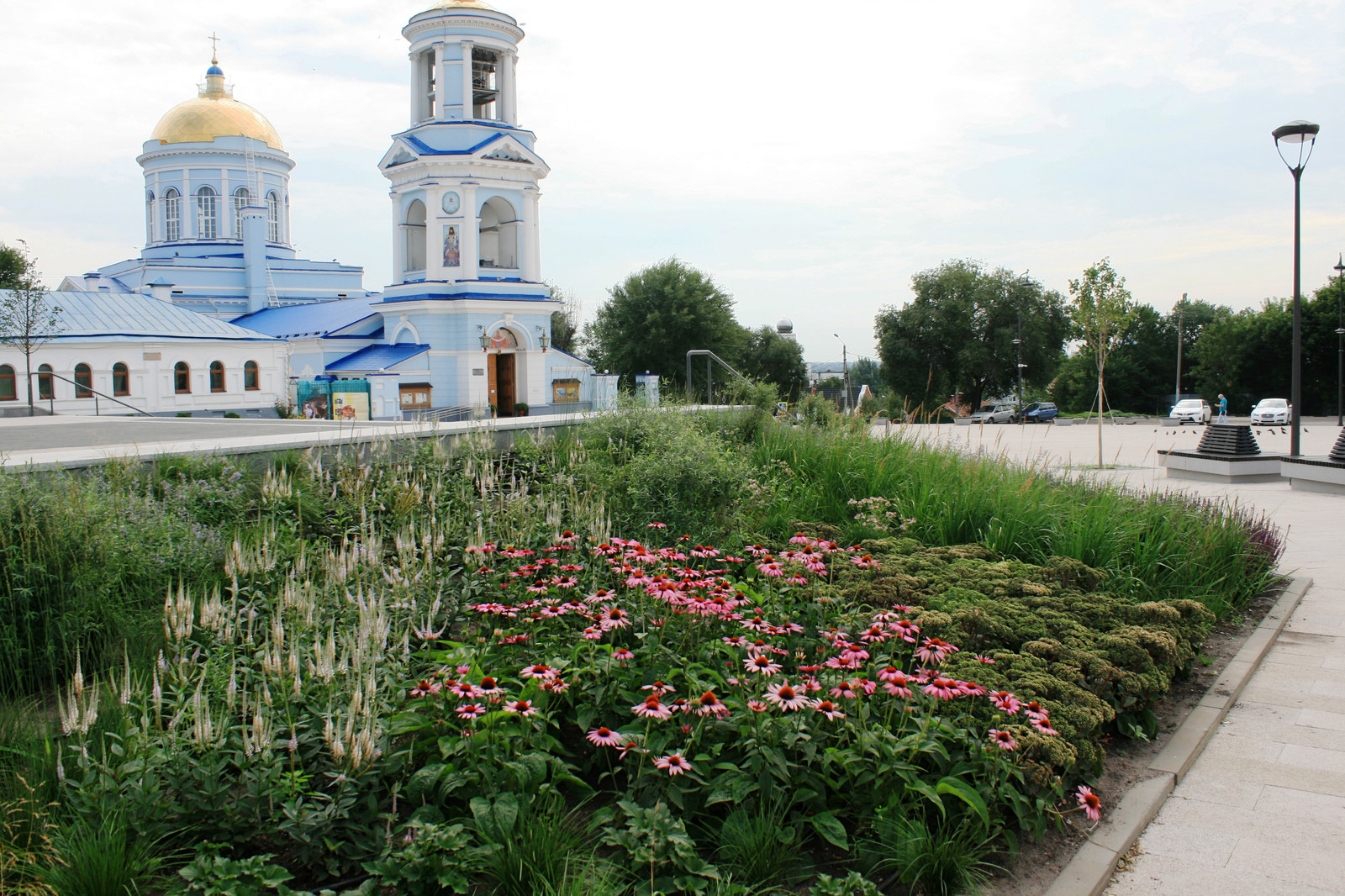 Цветники Советской площади