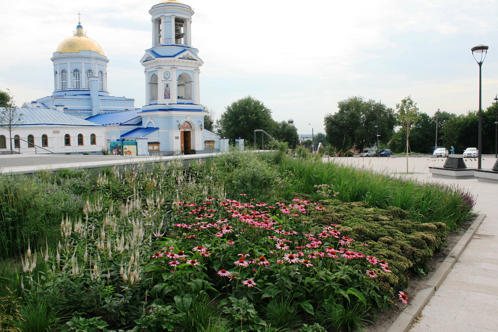 Цветники Советской площади