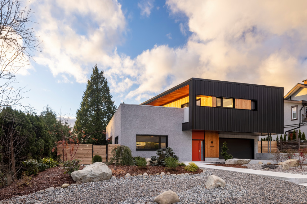 Inspiration for a modern exterior in Vancouver.