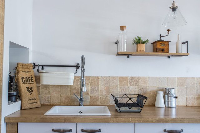 Retour aux sources - Cuisine landhausstil-kueche