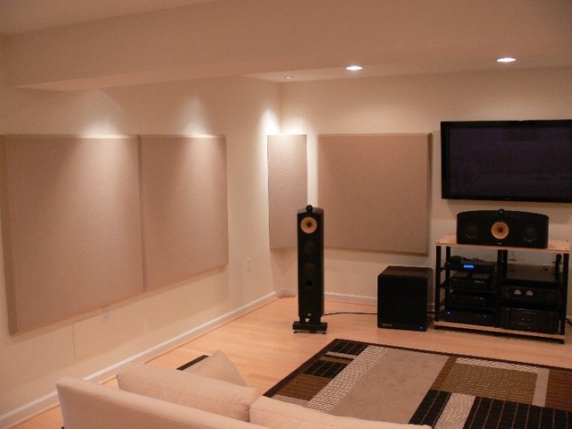 SoundSuede™ Acoustical Panels - Contemporary - Home Theater - Richmond