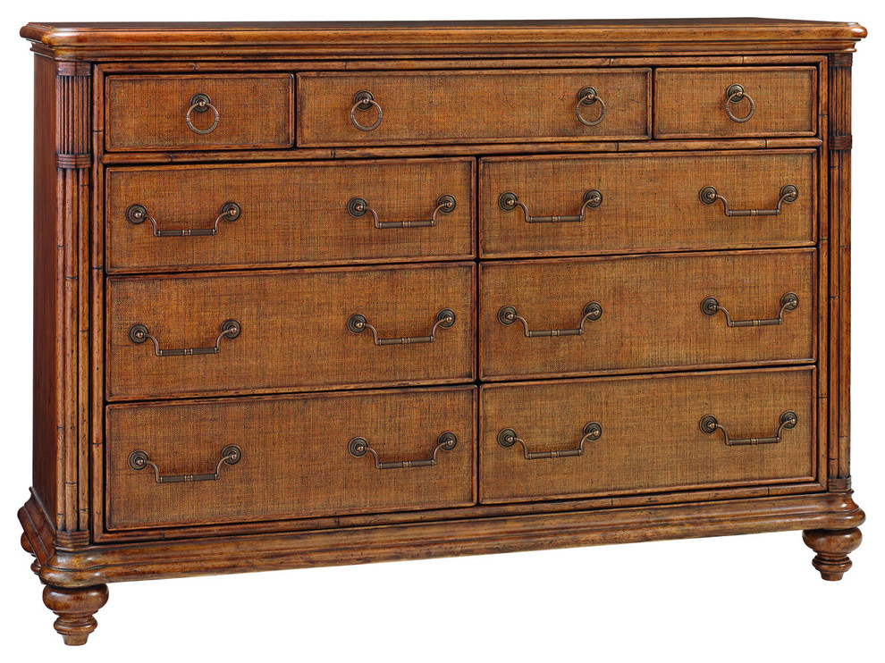Emma Mason Signature Palwin Double Dresser Tropical Dressers by