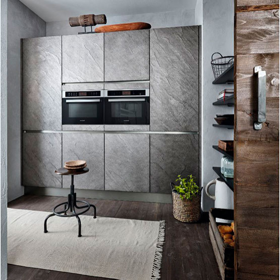 Кухня: декор сланца Black Star