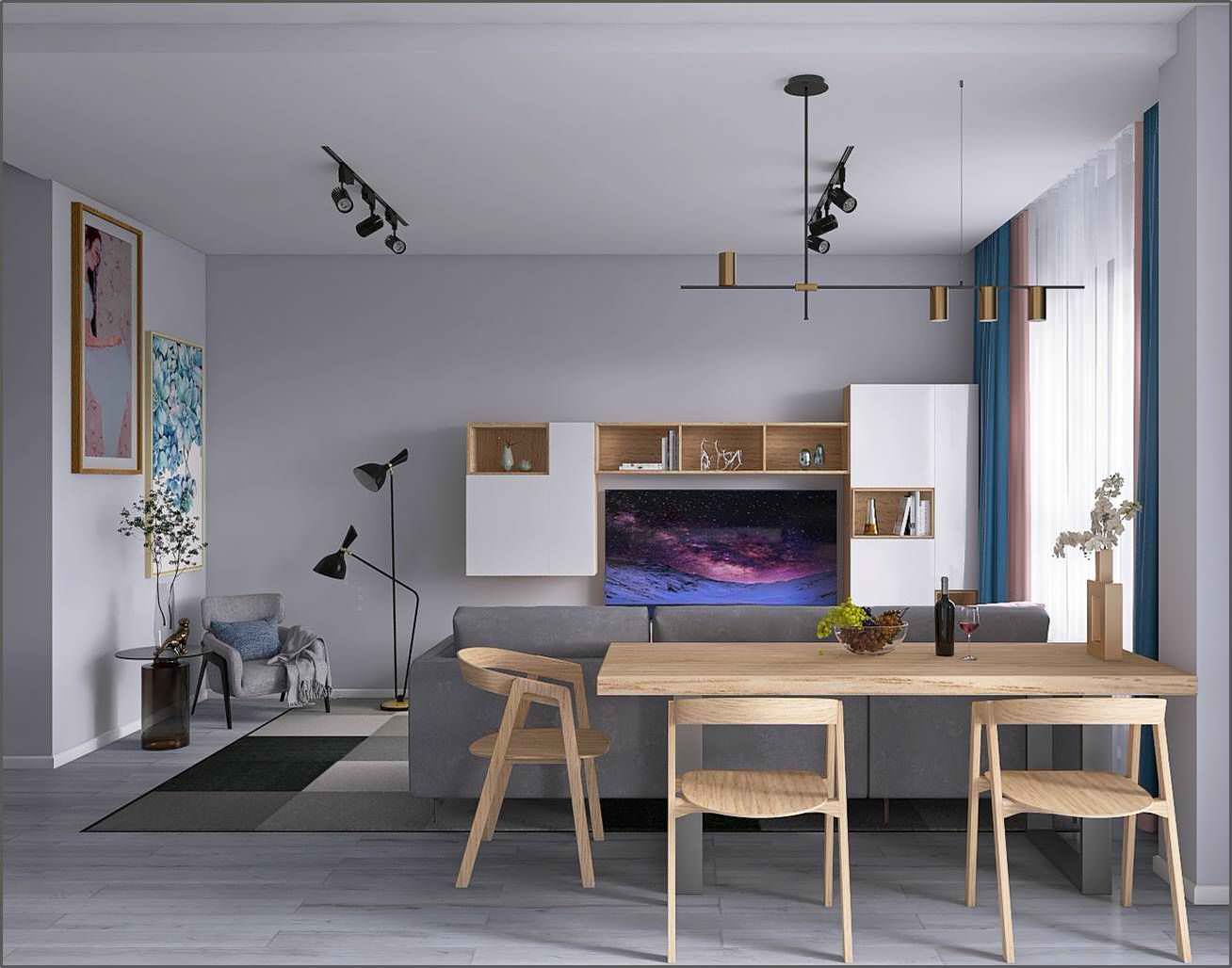 Кухня-гостиная