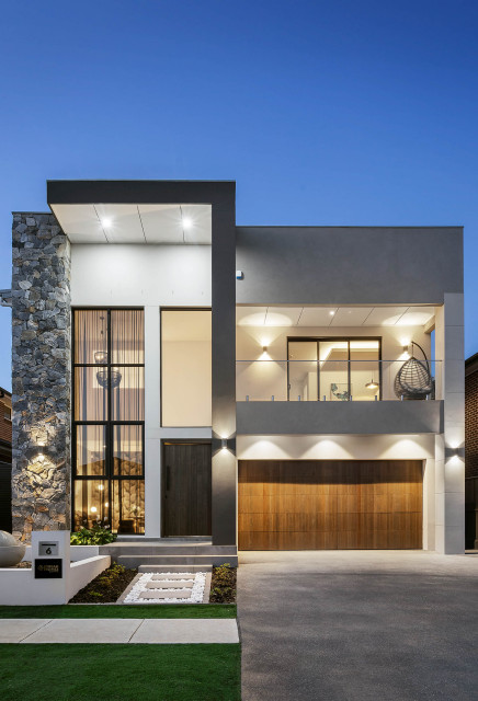 Developer Display Home moderno-fachada