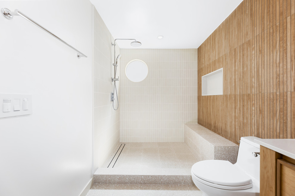 A Japandi-Inspired Bathroom Remodel and Eclectic Half Bath Addition ...