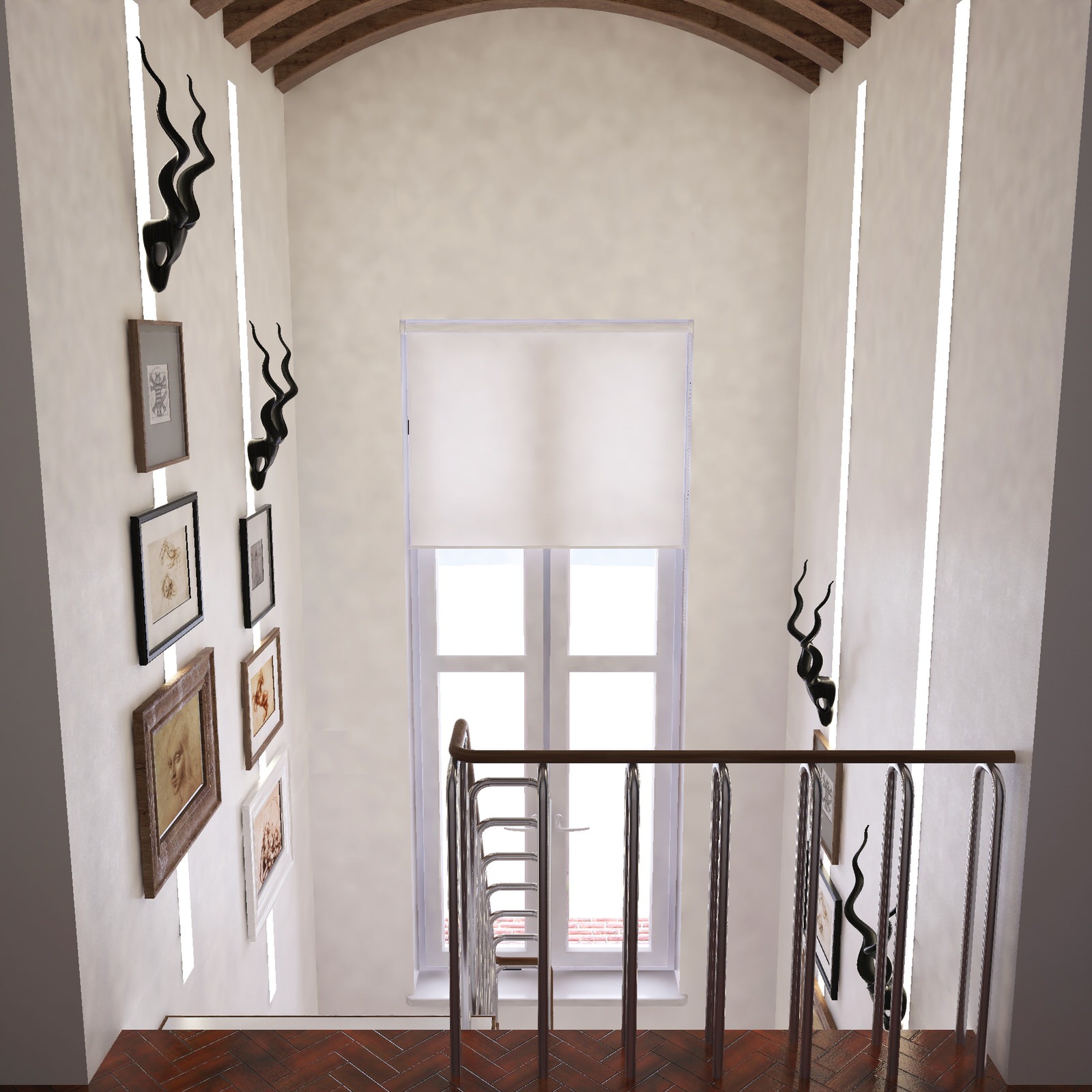 Дизайн-проект загородного дома в г. Пермь