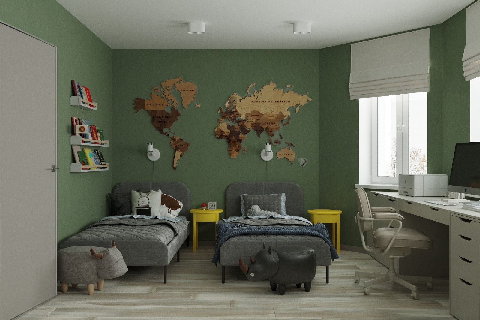 Проект 3-х комнатной квартиры в ЖК "Красный Бор"