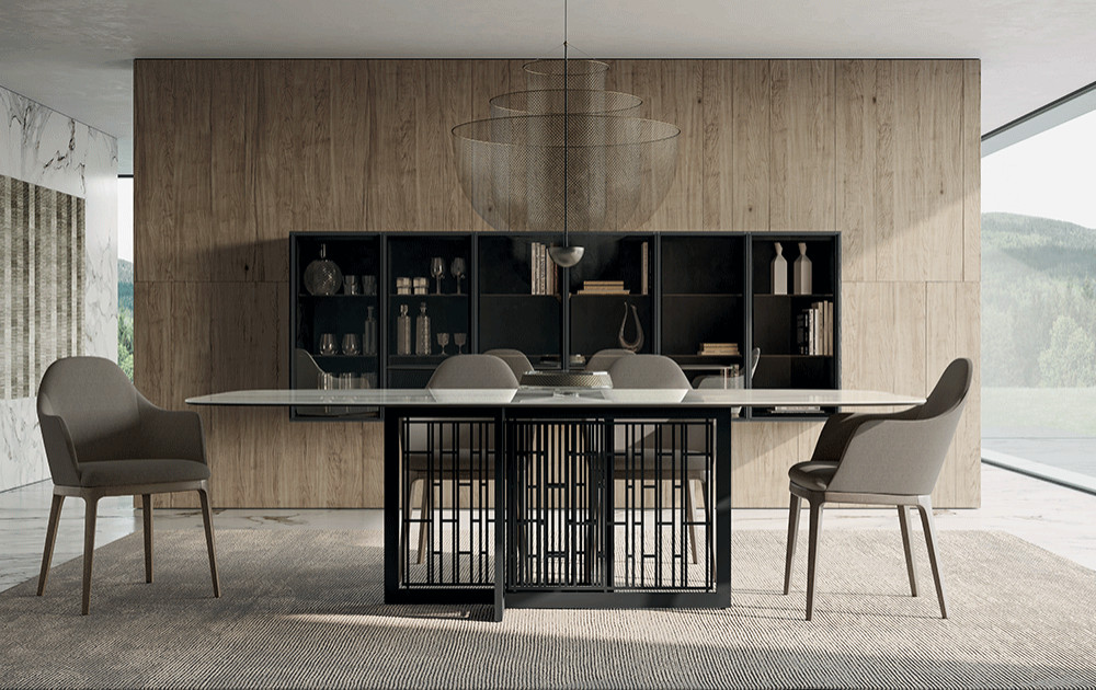 Проекты столовых групп Living Collection by Dallagnese Italy