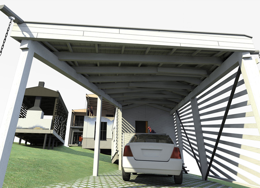 Индивидуальный жилой дом «Х» с беседкой и хоз. блоком