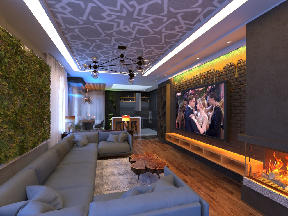 Дизайн интерьеров таун-хауса в Сестрорецком курорте.