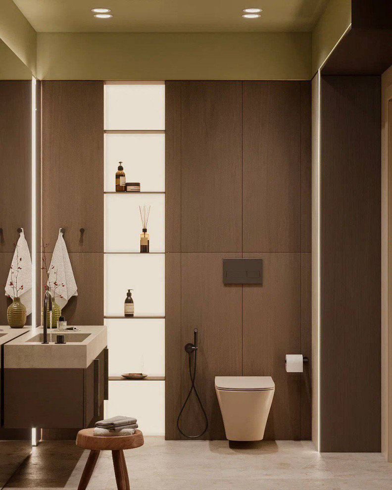 Современный интерьер для молодой семьи, 100 м2