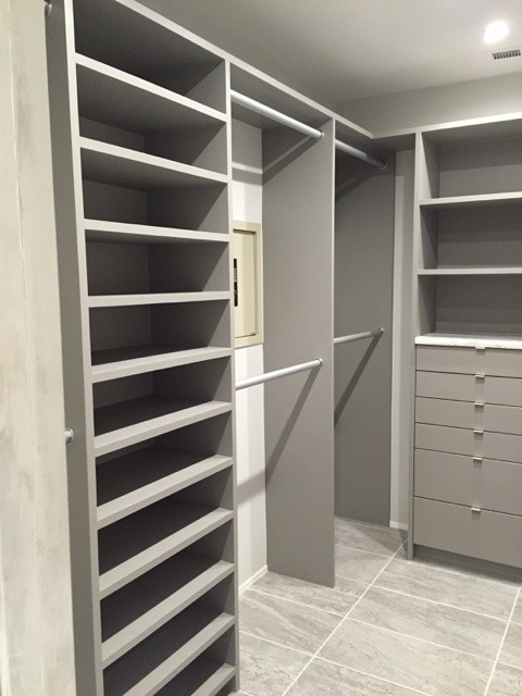 Inspiration for a contemporary storage and wardrobe in DC Metro.