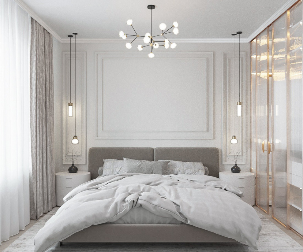 Квартира 55 м2, современная классика