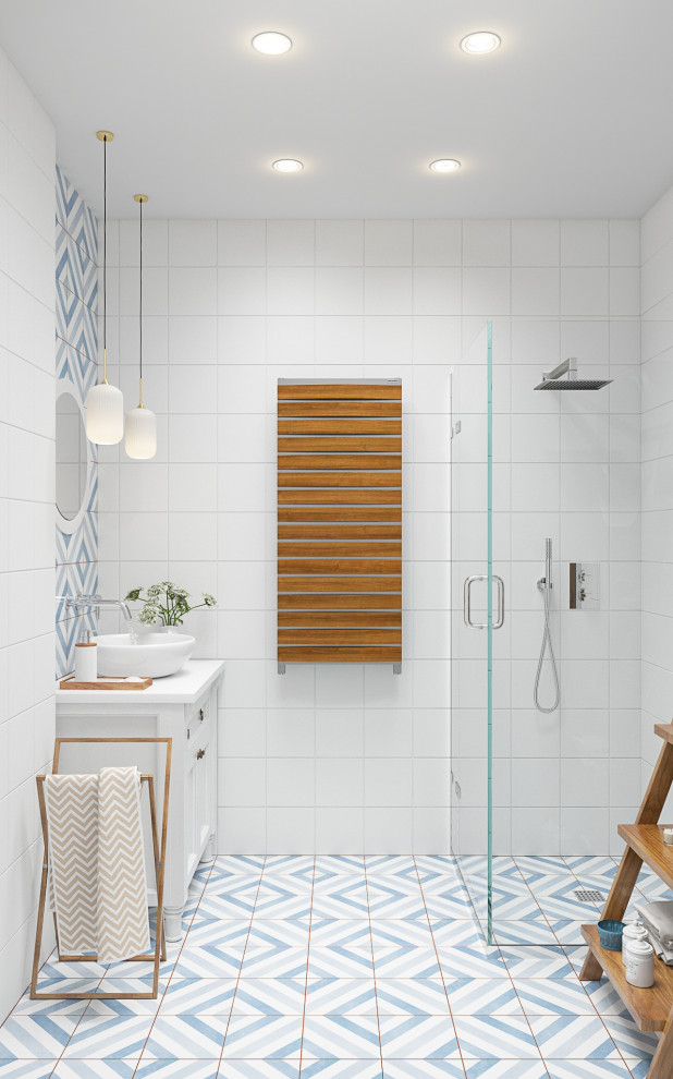 Ванная в скандинавском стиле