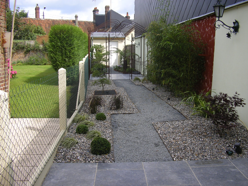 Aménagement d'une allée de jardin