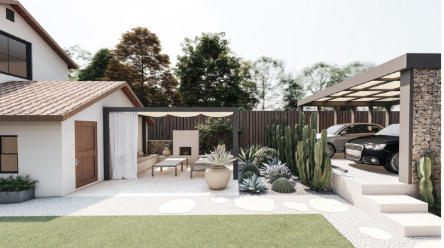 Yardzen Render Examples 
