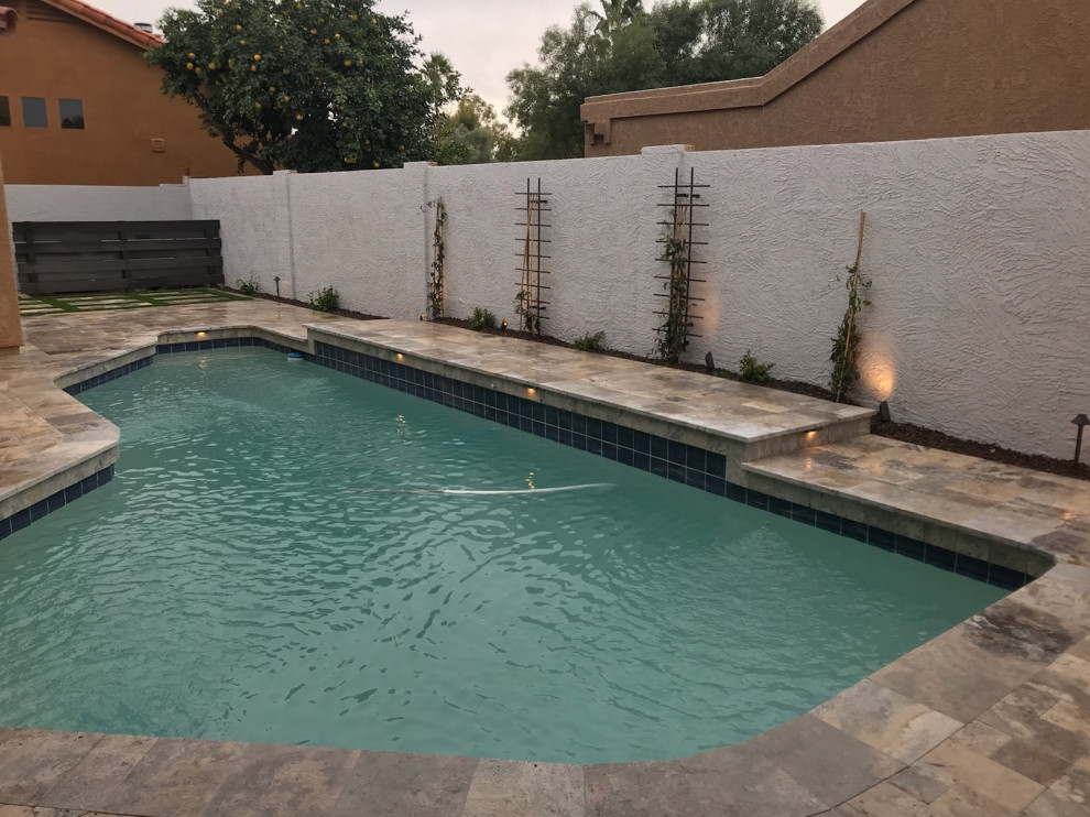 Example of a transitional pool design in Phoenix