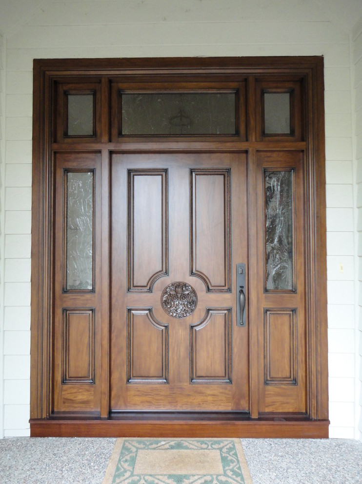 Entryway - transitional entryway idea