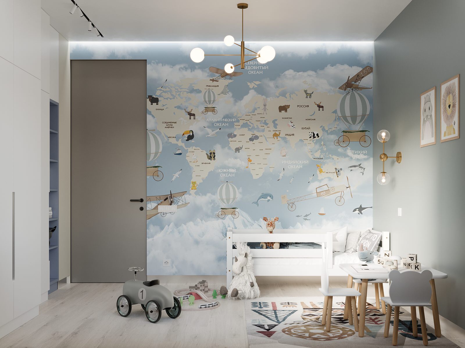 Проект Квартиры в современном стиле ЖК Петровская Коса