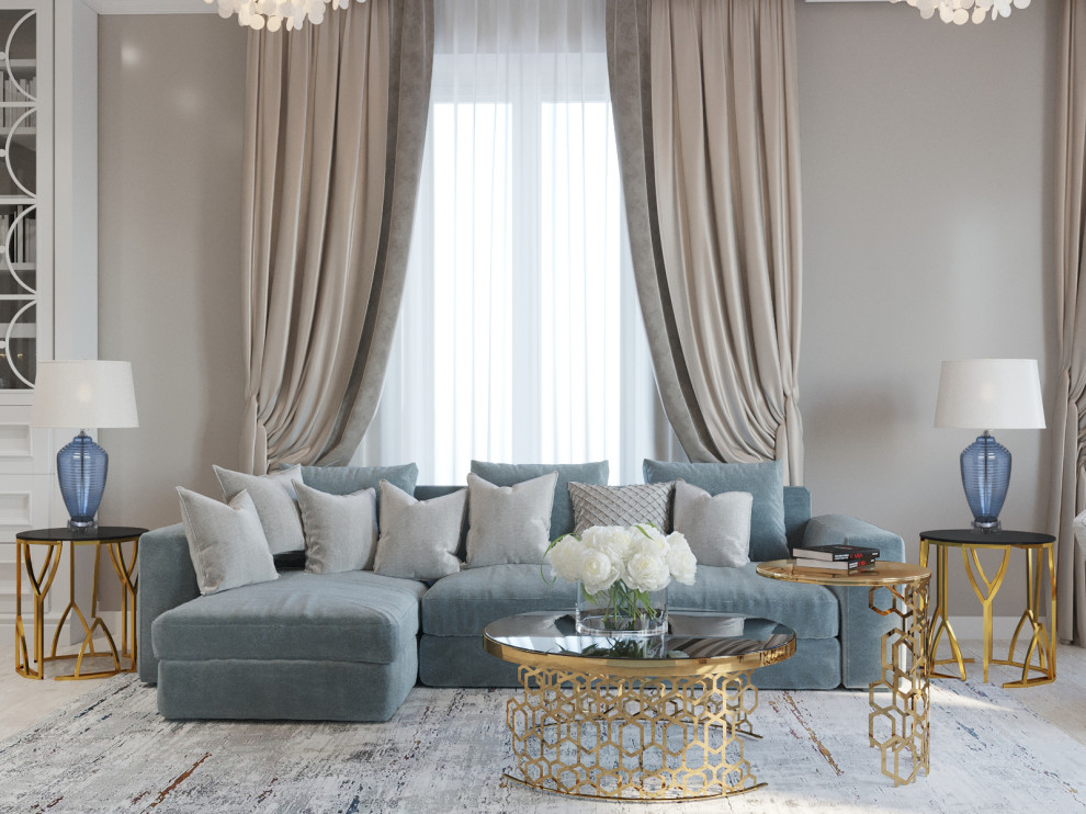 Визуализация гостиной