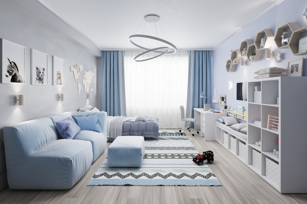 Трехкомнатная квартира в ЖК "Серебряный бор"