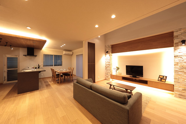 壬生町Ｋ様邸 moderno-soggiorno