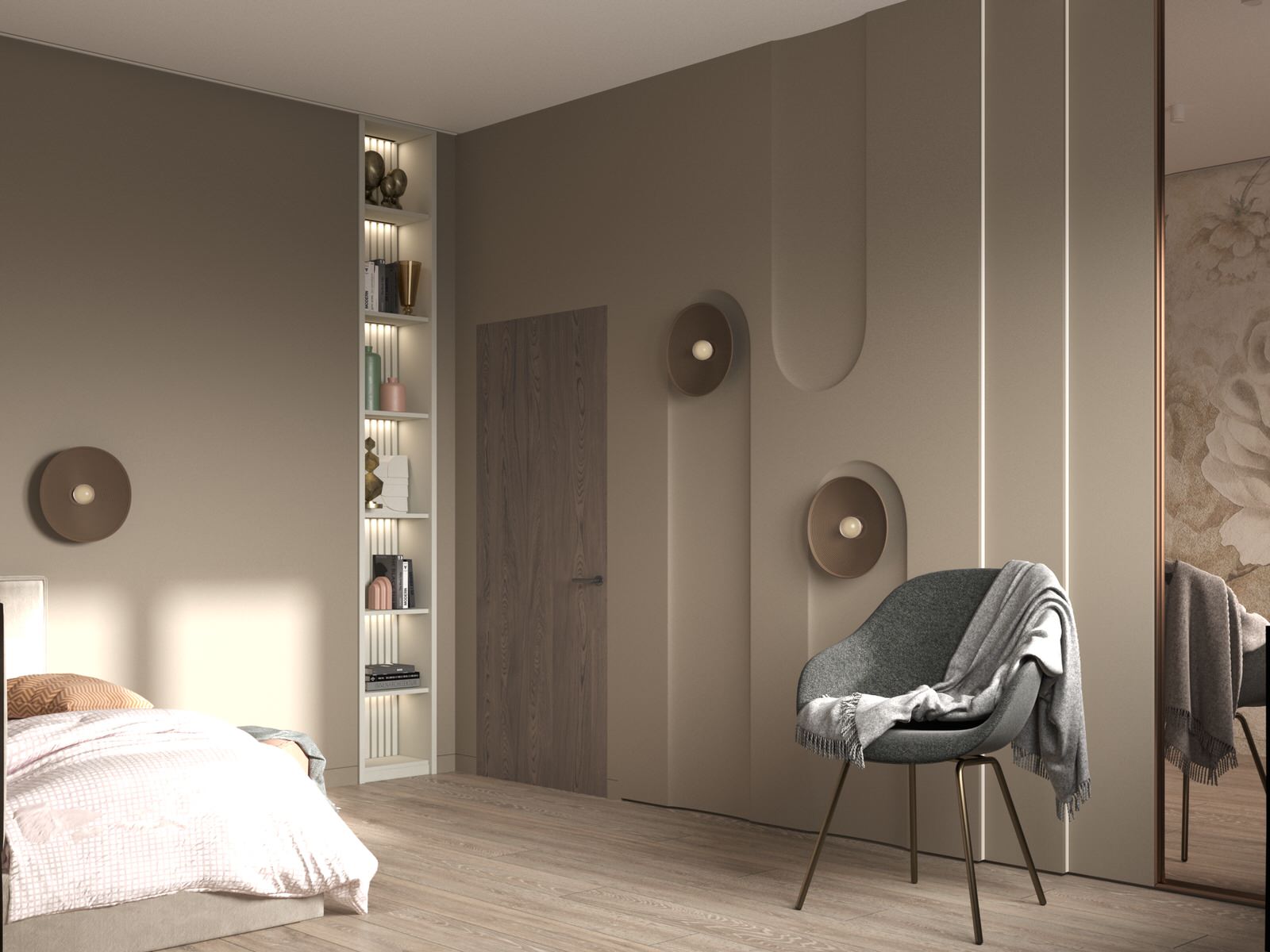 Проект детской комнаты для девочки-подростка