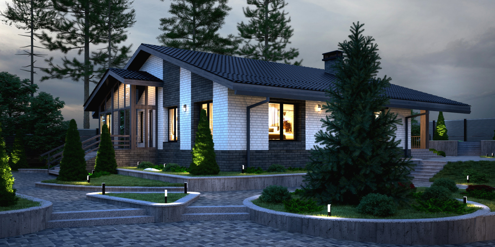 Дизайн проект благоустройства участка