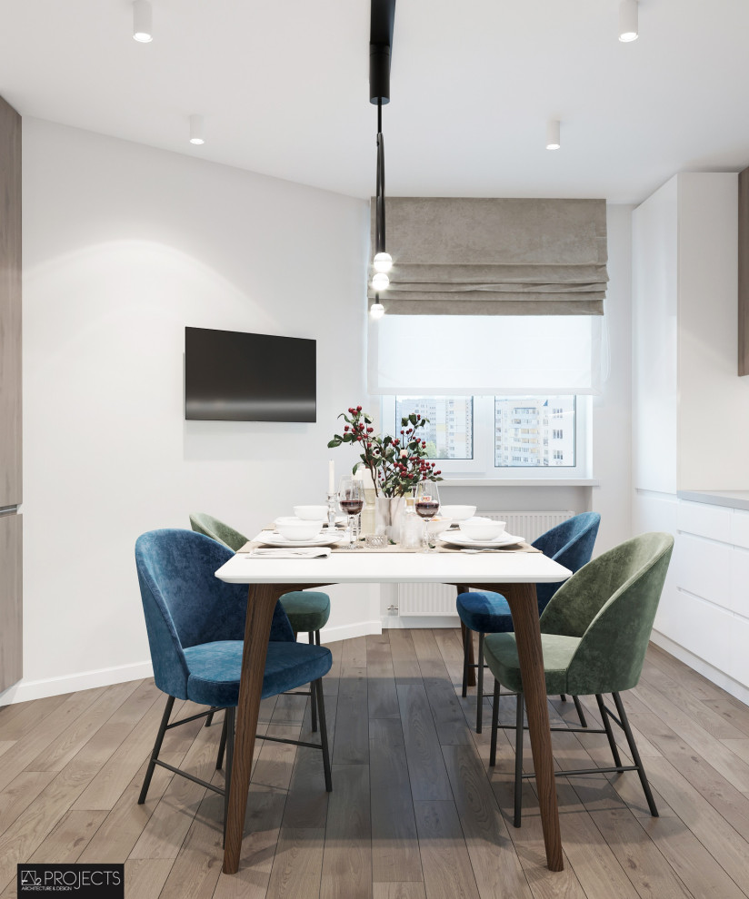 ДИЗАЙН-ПРОЕКТ ДВУХУРОВНЕВОЙ КВАРТИРЫ 104 м2