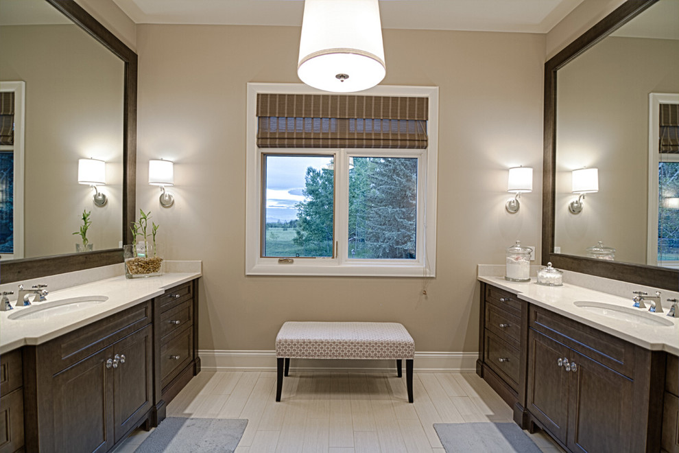 Bathroom - transitional bathroom idea in Calgary