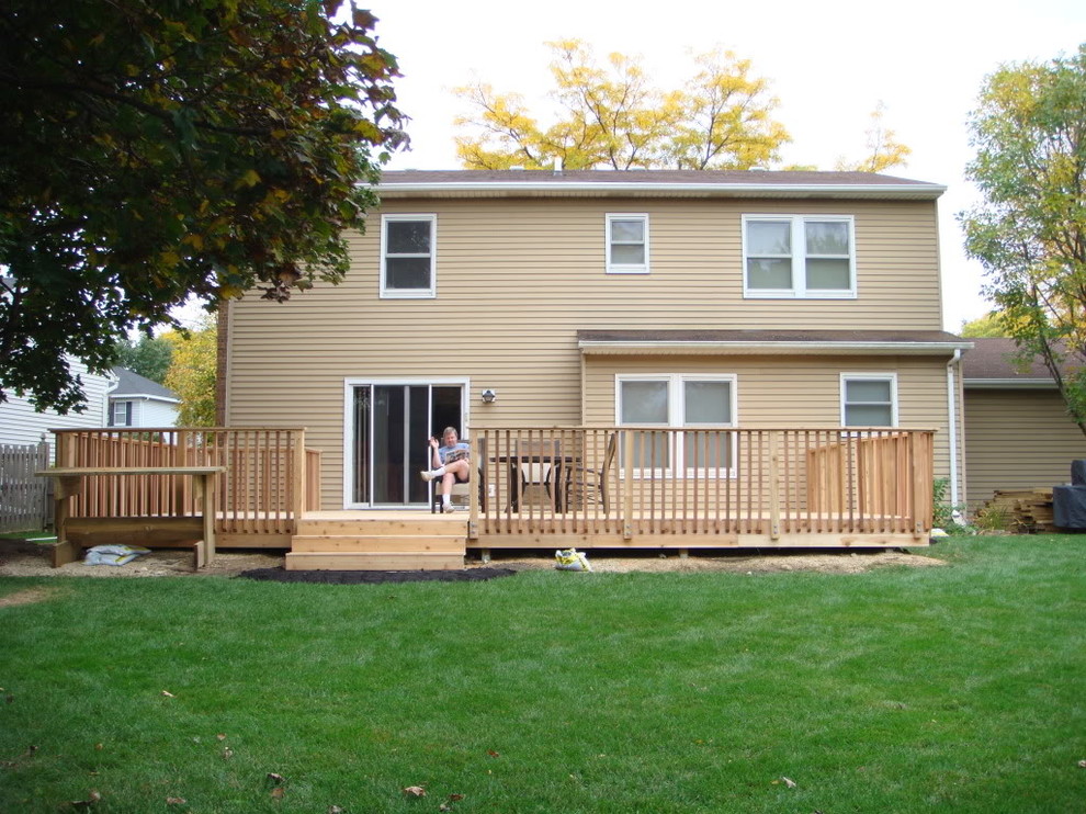 Our deck is finally done...take two!