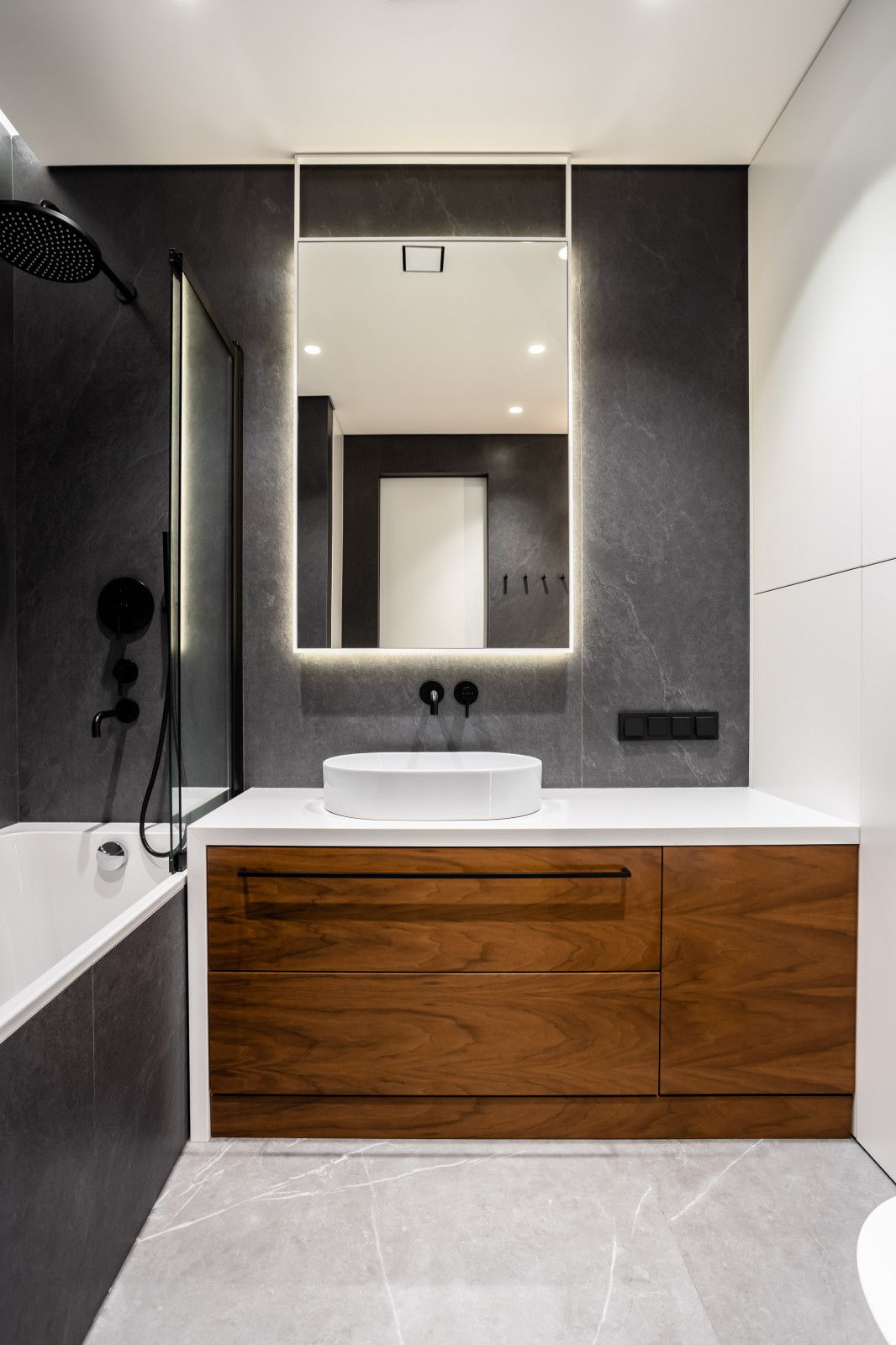 Современный интерьер квартиры 60 м2 в ЖК Академика Павлова 28