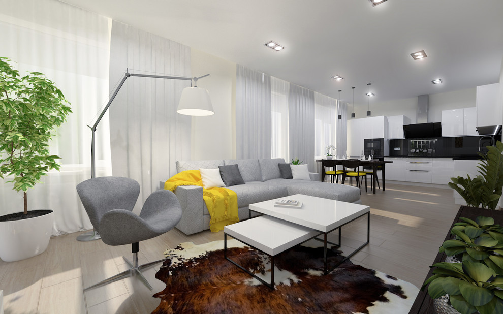 3-комнатная квартира в современном стиле