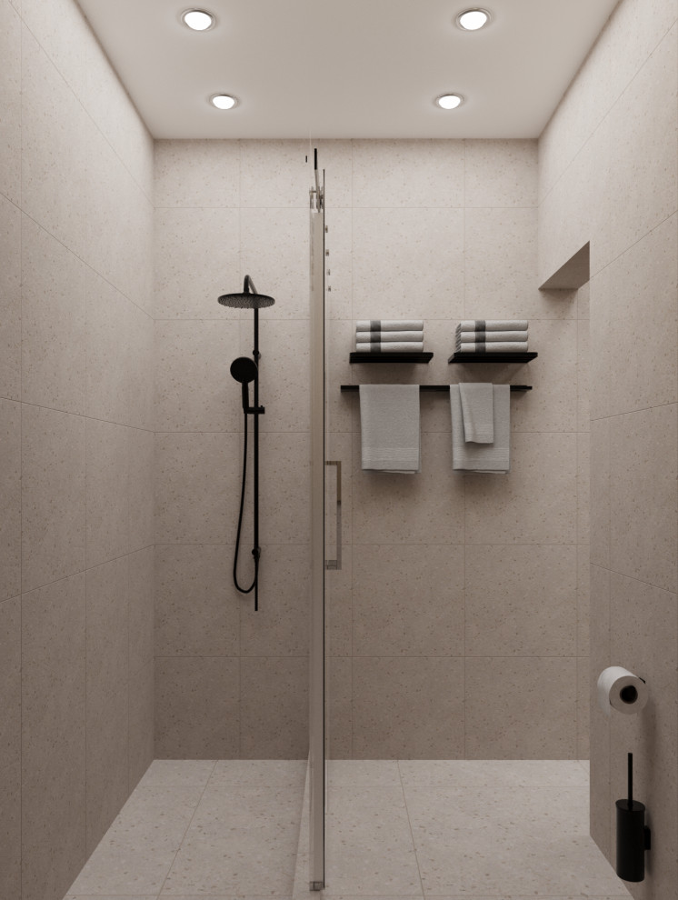 Проект 1 этаж дома 45м2