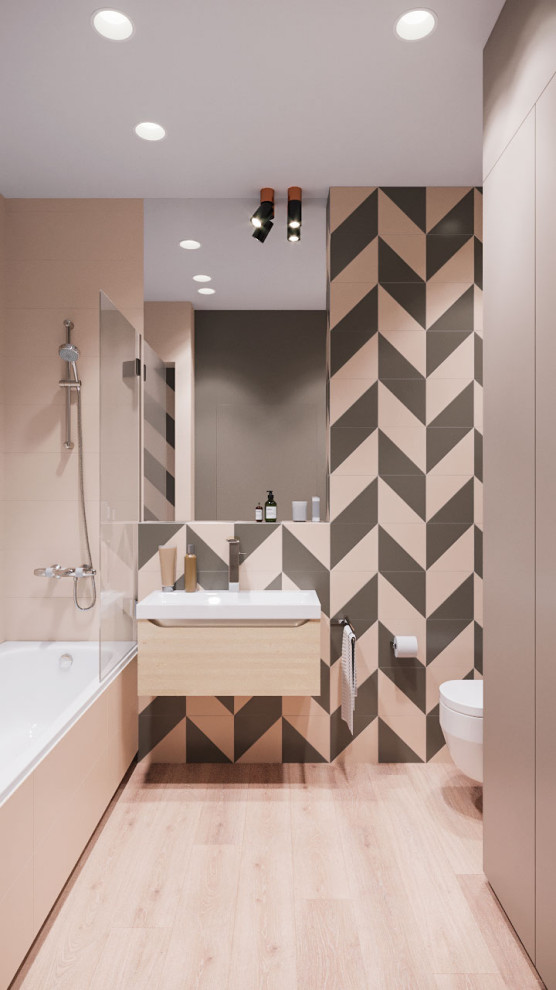 Интерьер однокомнатной квартиры 58м.кв. в клюбном доме Армада г.Екатеринбург