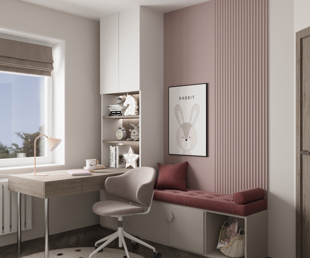 №3 Дизайн-проект спальни для маленькой принцессы г. Уфа